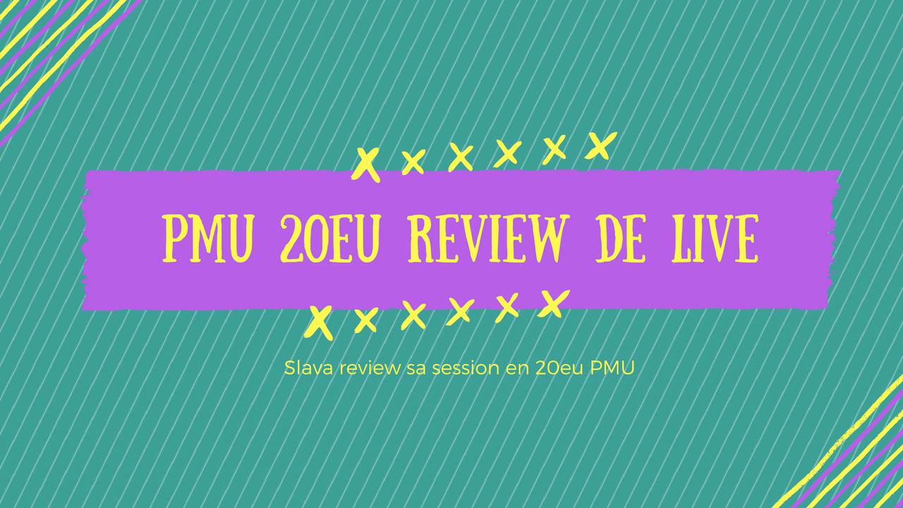 Slava review une session en 20€ sur PMU